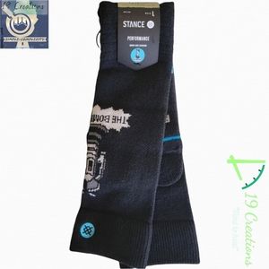(NWT) Stance socks FEEL 360 Performance Snow- Large